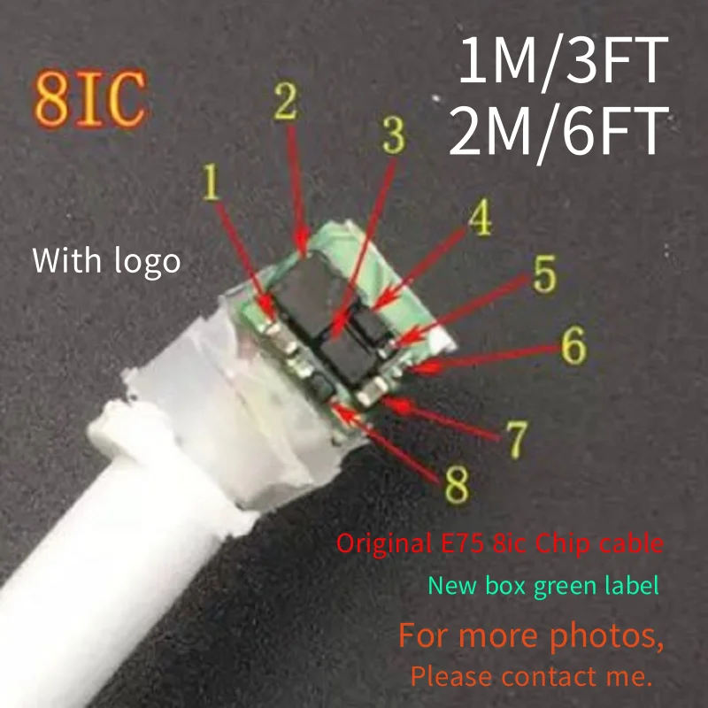 Foxconn  USB  ̺,  8ic E75 Ĩ ȭ , ޴  ̺, 1m, 3ft, 2m, 6ft, 20  